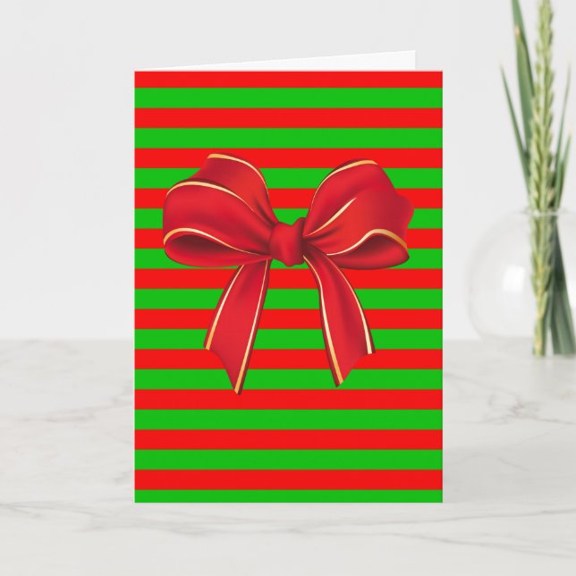 Festividades Cartão de Saudação de Natal (Frente)