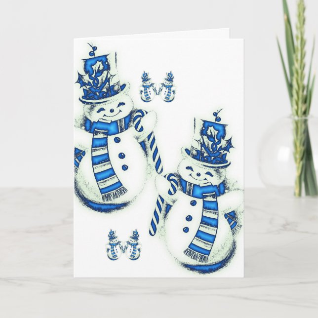 Festividades Cartão de Saudação de Natal (Frente)