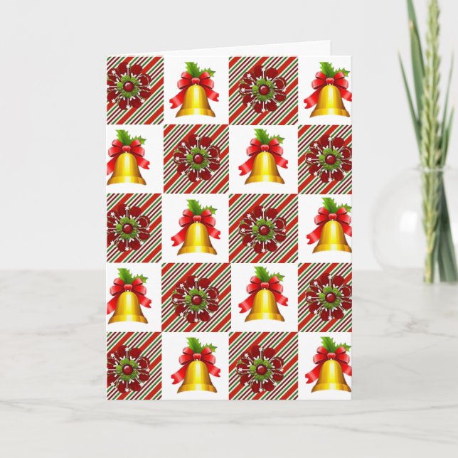 Festividades Cartão de Saudação de Natal (Frente)