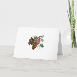 Festividades Cartão de Saudação de Natal da Paz na Natureza