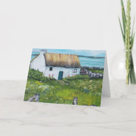 Festividades Cartão de Saudação de Natal Irlandês