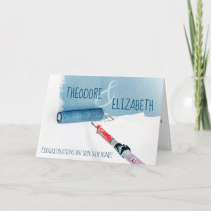 Festividades Cartão de saudação de novos parabéns residenciais