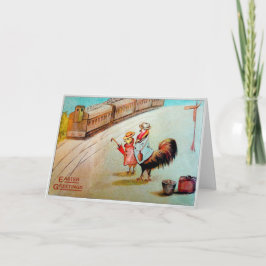 Festividades Cartão de saudação de Páscoa de galeria itinerante