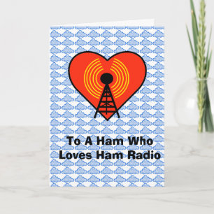 Festividades Cartão de Saudação de Rádio do Heart & Soul Ham