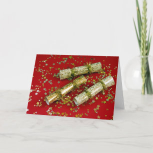 Festividades Cartão de saudação de saltadores de natal Doura