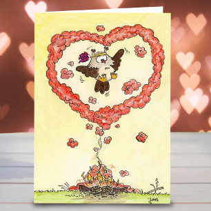 Festividades Cartão de saudação de sinal de amor por Nicole Jan