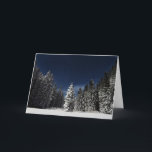 Festividades Cartão de saudação de texto personalizado do Winte<br><div class="desc">Veja na minha loja mais itens com esta imagem.</div>