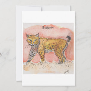 Festividades Cartão de Saudação do Bobcat