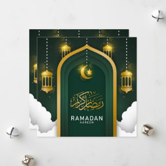 Festividades cartão de saudação do Ramadan Kareem #5