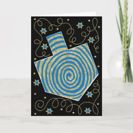 Festividades Cartão de Saudação "Dreidel PinWheel" com Envelope