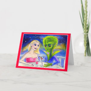 Festividades Cartão de saudação engraçado de namorados ou Anive