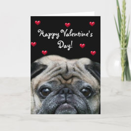 Festividades Cartão de saudação Feliz dia de os namorados Pug