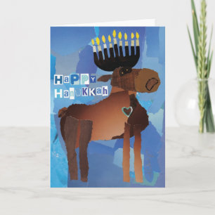 Festividades Cartão de Saudação Feliz Hanukkah