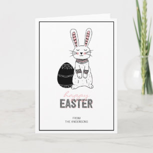 Festividades Cartão de Saudação Foleaster Bunny Rabbit