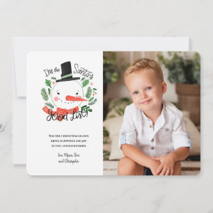 Festividades Cartão de Saudação Fotográfica para Lista de Boas 