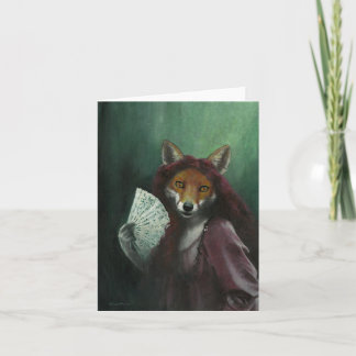 Festividades Cartão de saudação Gothic Heroine Vixen