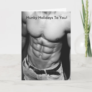 Festividades Cartão de Saudação Holidays Hunky