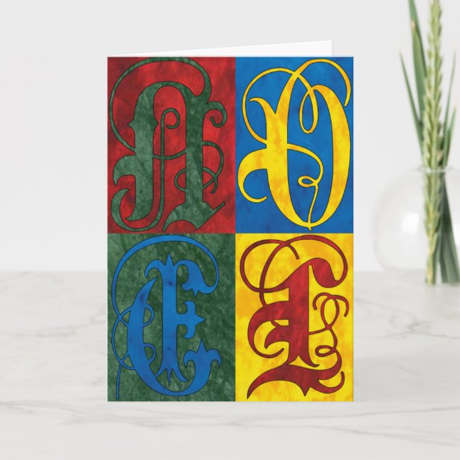 Festividades Cartão de Saudação Noel (Frente)