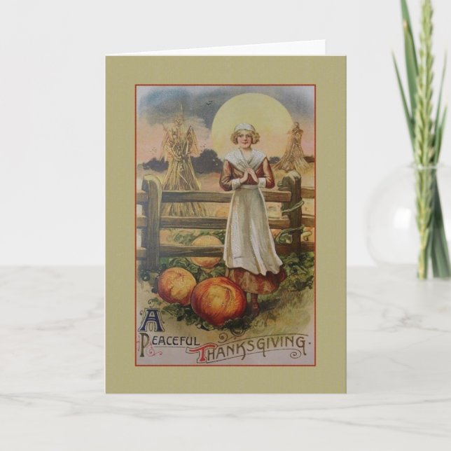 Festividades Cartão de Saudação Pacífico Vintage (Frente)