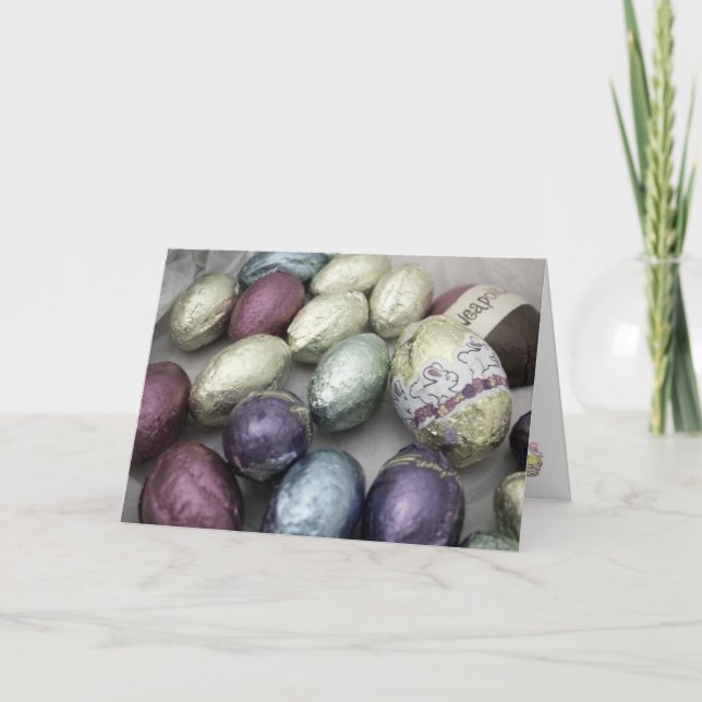 Festividades Cartão de Saudação 'Páscoa Vintage' (Frente)