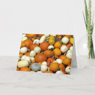 Festividades Cartão de Saudação Pumpkin