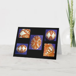 Festividades Cartão de Saudação Pysanka - Dentro Vazio