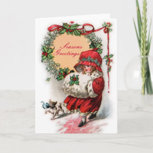 Festividades Cartão de saudação Seasons