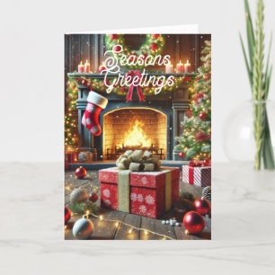 Festividades Cartão de saudação Seasons