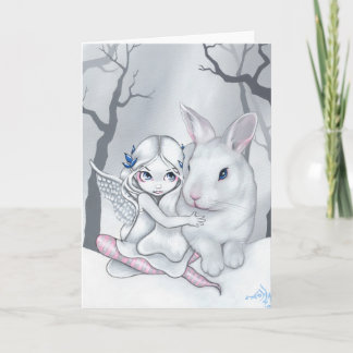 Festividades Cartão de saudação "Snow Bunny"
