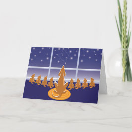 Festividades Cartão de Saudação WagsToWish_Menorah