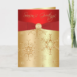 Festividades Cartão de Saudações da Época dos Flocos de Neve Ve