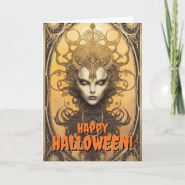 Festividades Cartão de Tarot Vintage Feliz Halloween