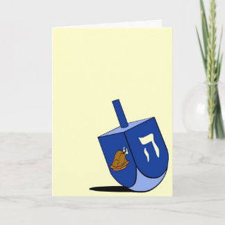 Festividades Cartão de Turquia Dreidel