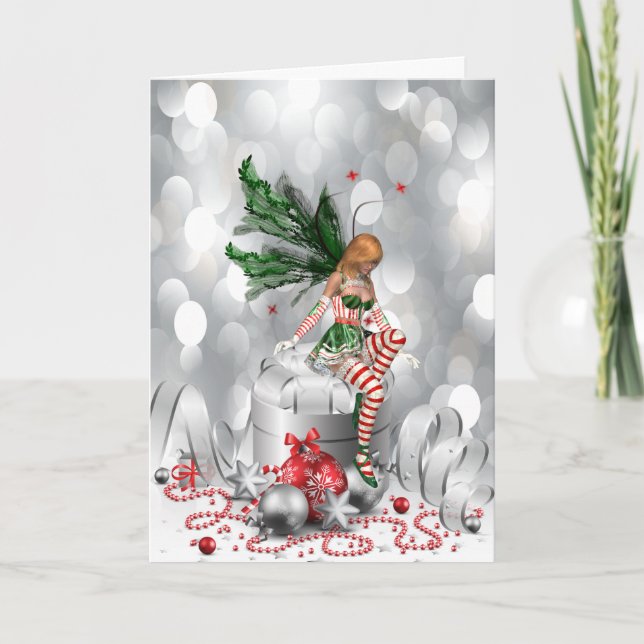 Festividades Cartão de Visita de Natal (Frente)