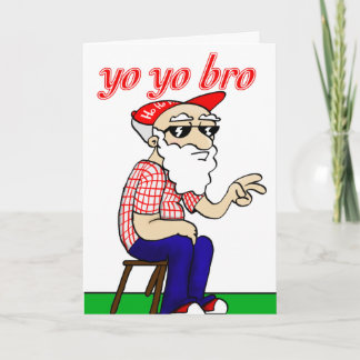 Festividades Cartão de Yo Yo Bro