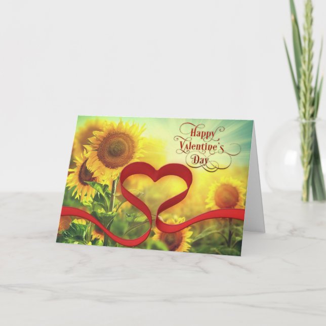 Festividades Cartão do dia de Valentinne feliz (Frente)