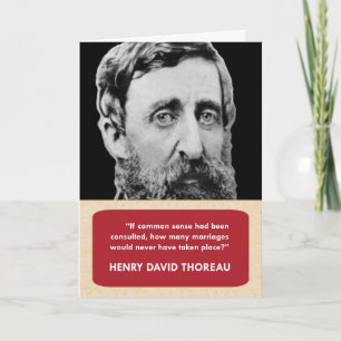 Festividades Cartão do dia dos Anti-Namorados de Henry David