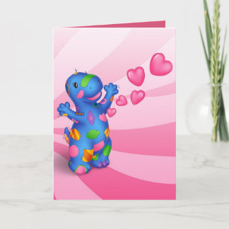 Festividades Cartão do dia dos namorados de Dino-Buddies™ -