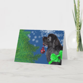 Festividades Cartão do feriado dos enfeites de natal de Terra