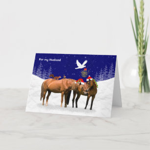 Festividades Cartão do Partido de Natal Pony (Marido)
