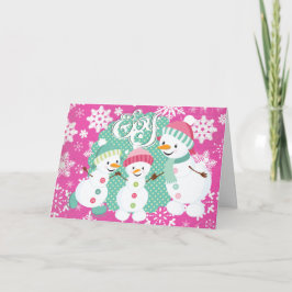 Festividades Cartão dos flocos de neve do inverno da alegria do