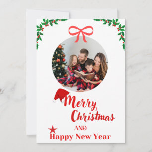 Festividades Cartão Feliz de Natal