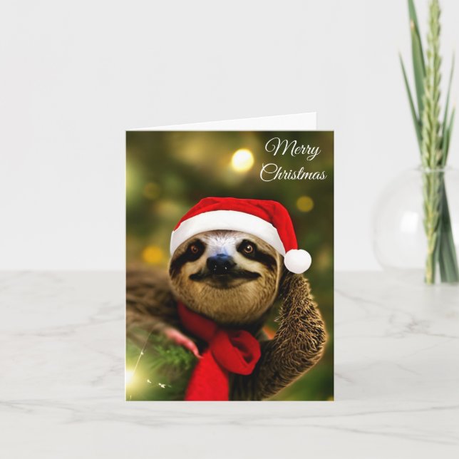 Festividades Cartão Feliz de Natal (Frente)