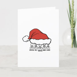 Festividades Cartão Feliz Natal |  Dos Cinco de Nós 