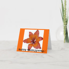 Festividades Cartão Folha de Ação de Graças