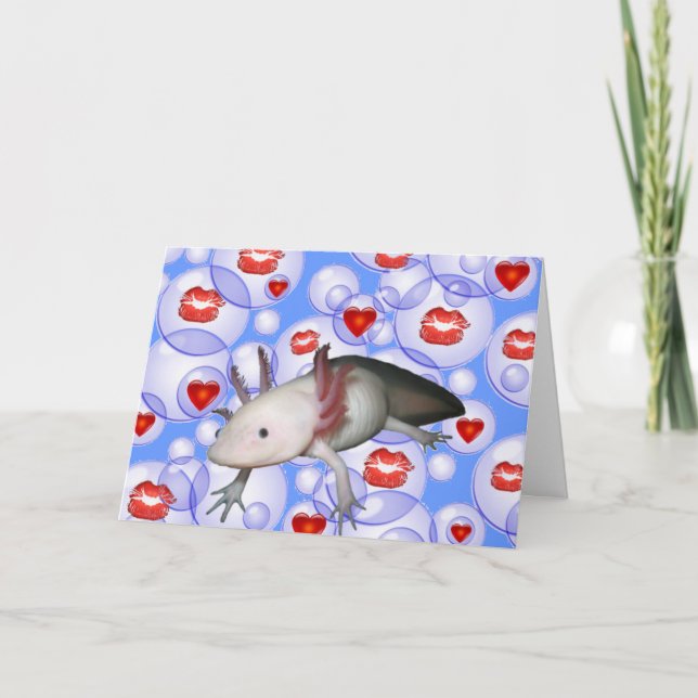 Festividades Cartão inteiro dos namorados do amor de "Lotl" (Frente)