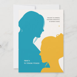 Festividades Cartão Internacional de Saudação do Dia da Mulher 