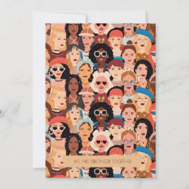 Festividades Cartão Internacional de Saudação do Dia da Mulher 