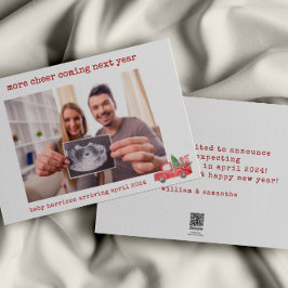 Festividades Cartão Mínimo de Gravidez de Férias