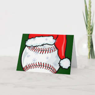Festividades Cartão - Natal de Baseball